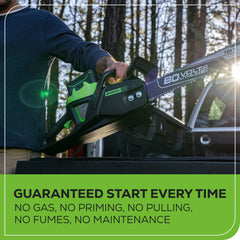 80V Cordless Electric Chainsaw 18-Inch