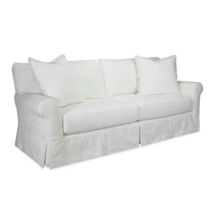 Montauk Slipcovered Rolled Arm Sofa