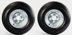 205/65-10 Trailer Tire with 5 Lug 4.5" Bolt Pattern, Load Range E, 1535 lbs Capacity