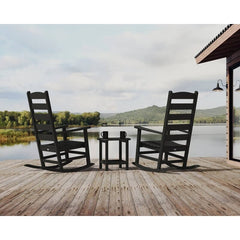 Shaker 3-Piece Porch Rocking Chair Set
