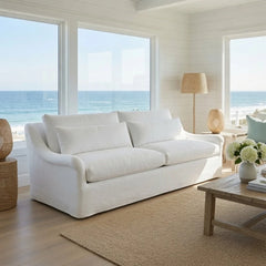 Bermuda Slipcovered Fabric Sofa