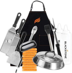 28 Inch Gas Griddle - 3 Burner Outdoor Flat Top Grill with Accessories