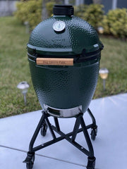 Kamado Style BBQ Grill Smoker - Green Outdoor Charcoal Grill