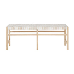 Bruny Island Full Grain Leather Bench