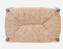 Cutler Natural Woven Oak Bench