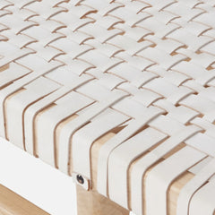 Bruny Island Full Grain Leather Bench