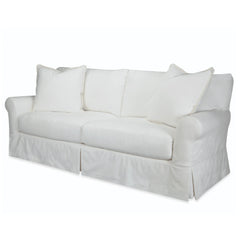 Montauk Slipcovered Rolled Arm Sofa
