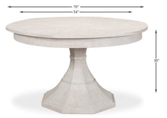 Palm Beach Island Round Extension Dining Table