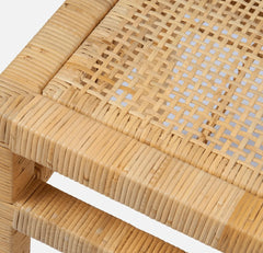 Islamorada Natural Rattan Bench