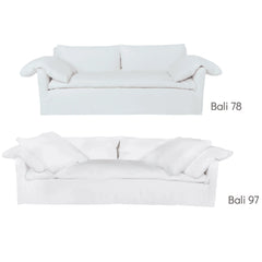 Bali Slipcovered Fabric Sofa