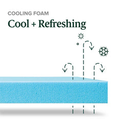12" Medium Cooling Gel Memory Foam Mattress