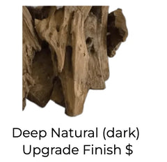 Custom Driftwood Rectangular Coffee Table Base