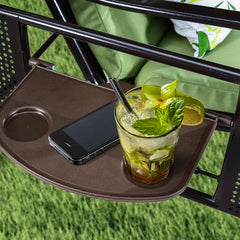 Brentley Porch Swing with Canopy