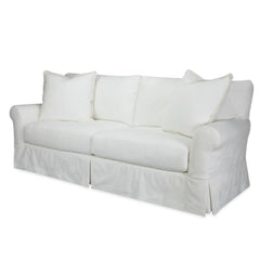Montauk Slipcovered Rolled Arm Sofa