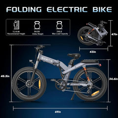 🔥X26 All Terrain Electric Bike All Terrain Performance Beast🔥