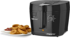 Cool-touch Deep Fryer Black
