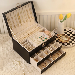 Diamond-Shaped Anti-Oxidation Premium Jewelry Box