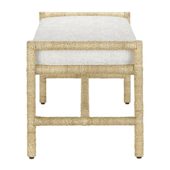 Portofino Natural Rope Bench