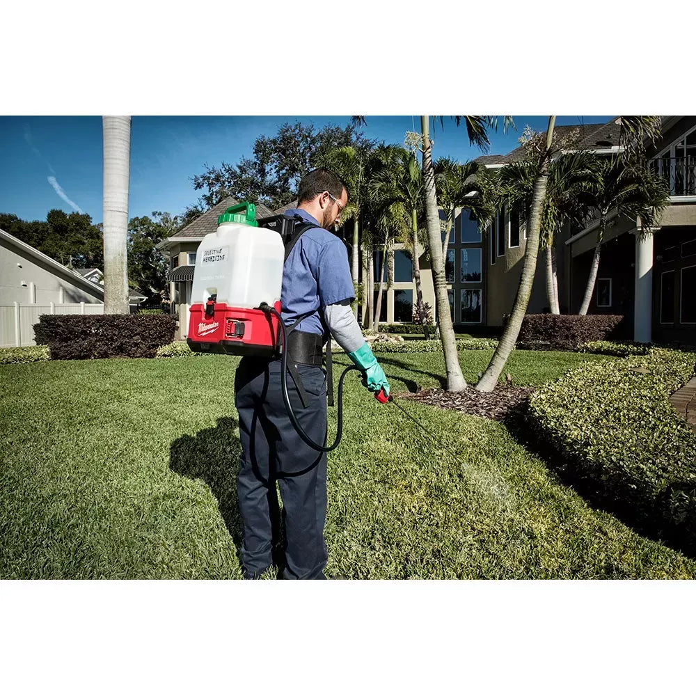 Milwaukee 2820-20PS M18 18V 4 Gallon Switch Tank Backpack Sprayer, Bare Tool