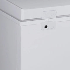 21.0 Cu. Ft. Chest Freezer with Double Doors - White with External Temperature Control