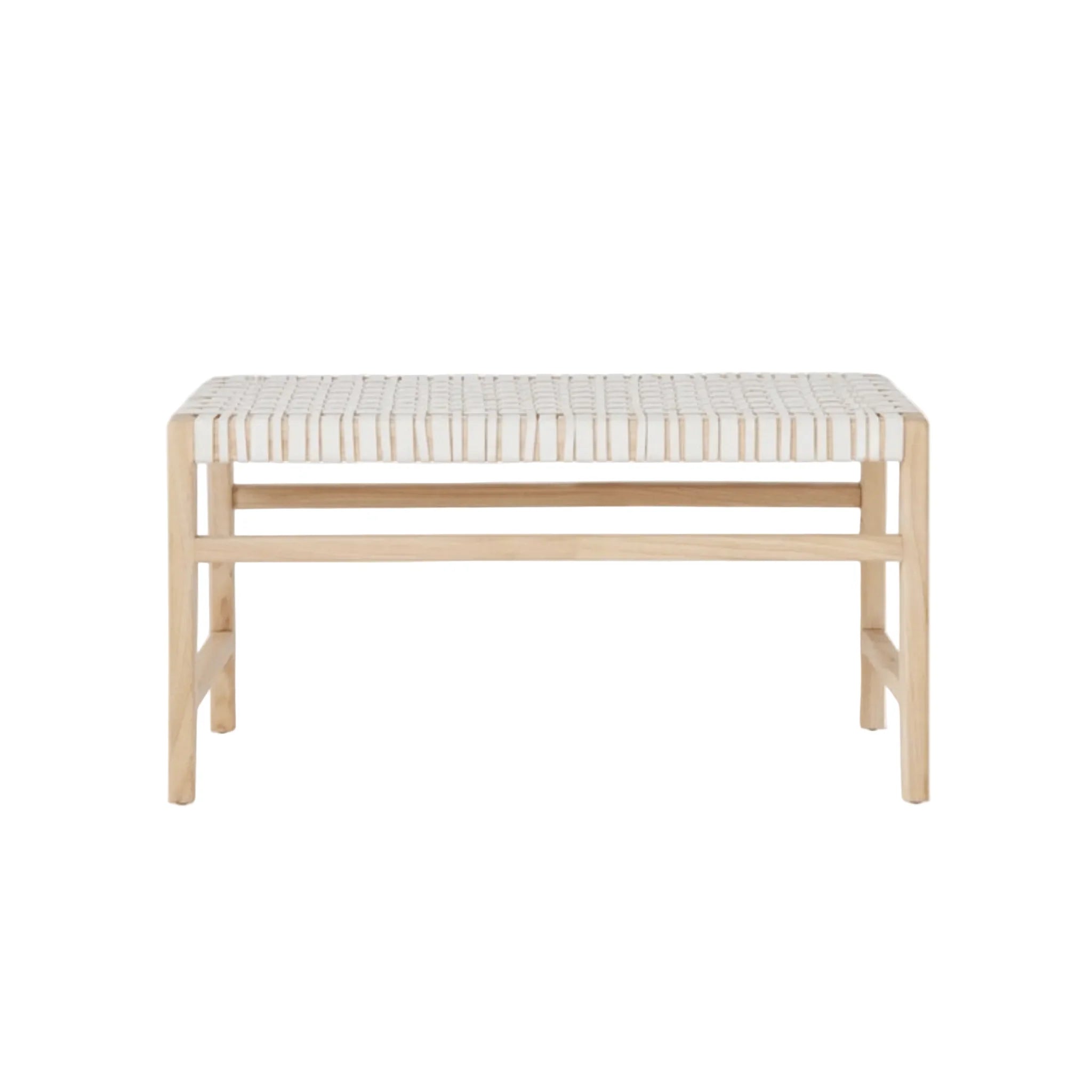 Bruny Island Full Grain Leather Bench