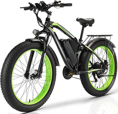 🎉( CLEARANCE SALE ) 🎉✨Wide tire electric bike with 2000W 48V/17.5Ah removable battery 35MPH✨