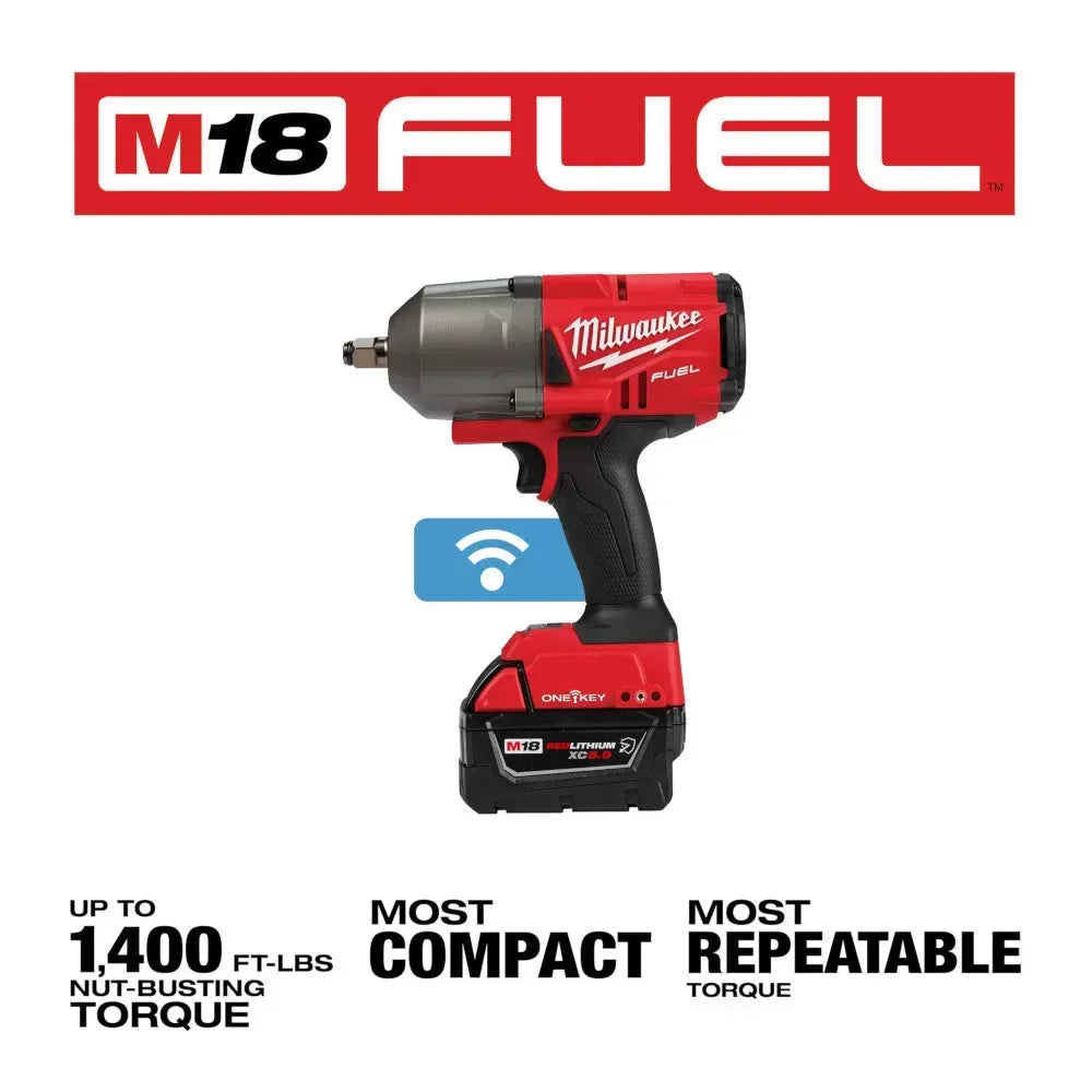 Milwaukee Pre-Sale 2863-22R M18 FUEL 18V ONE-KEY 1/2" Impact Wrench Friction Ring Kit