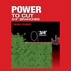 Milwaukee 2726-20 M18 FUEL 18V 24-Inch Ergonomic Hedge Trimmer - Bare Tool