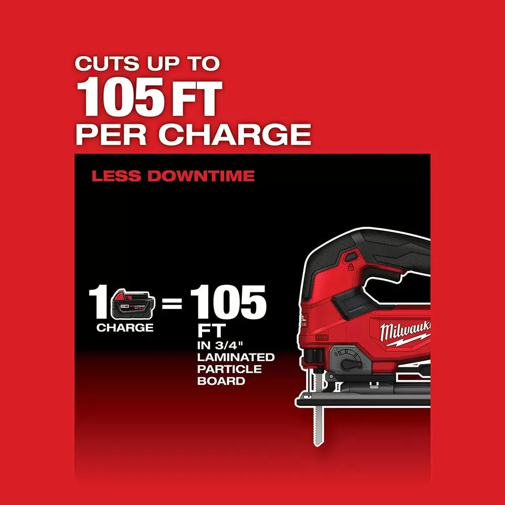 Milwaukee 2737-80 M18 FUEL 18V Cordless D-Handle Jig Saw - Bare Tool Recon