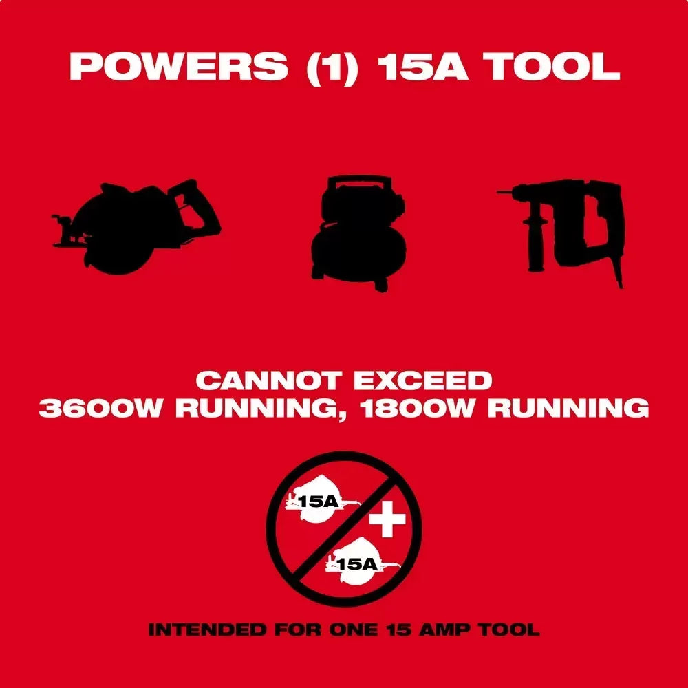 Milwaukee 2845-20 M18 18V CARRY-ON 3600W/1800W Power Supply - Bare Tool