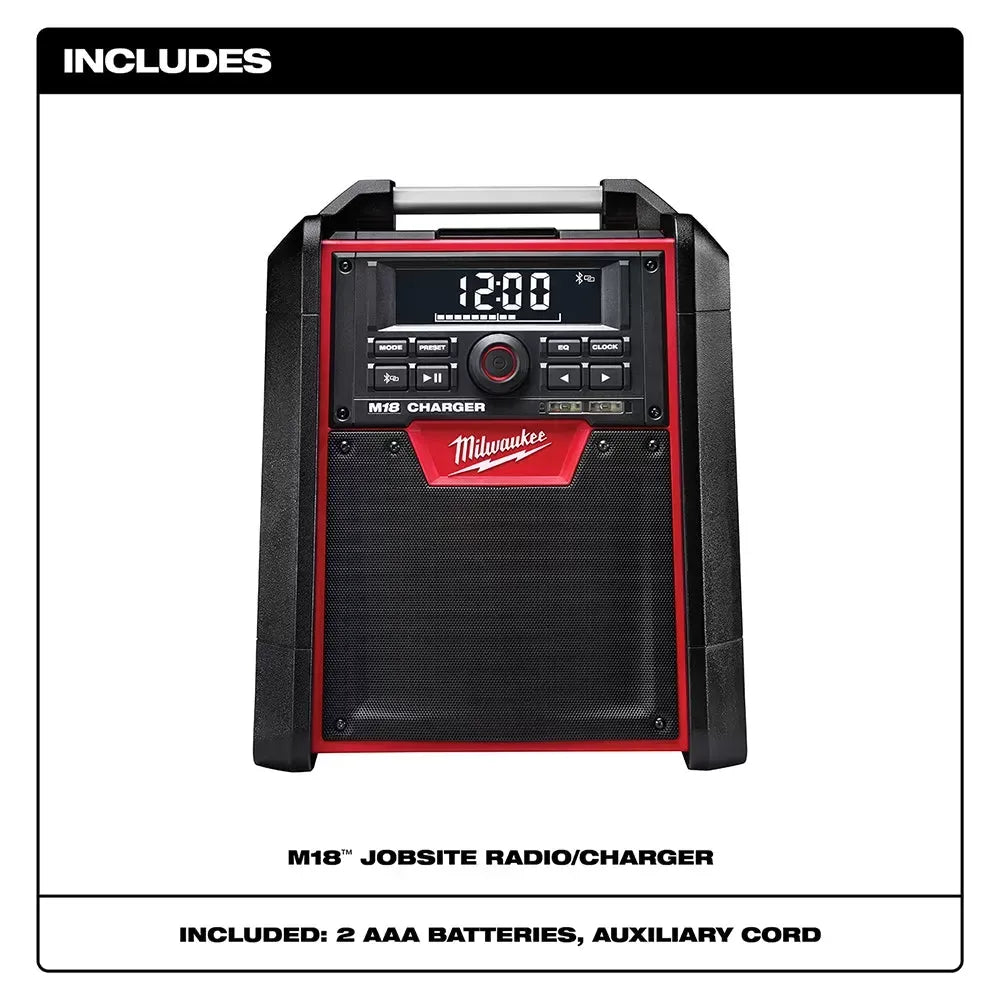 Milwaukee Pre-Sale 2792-20 M18 18V Jobsite Bluetooth Radio/Charger - Bare Tool