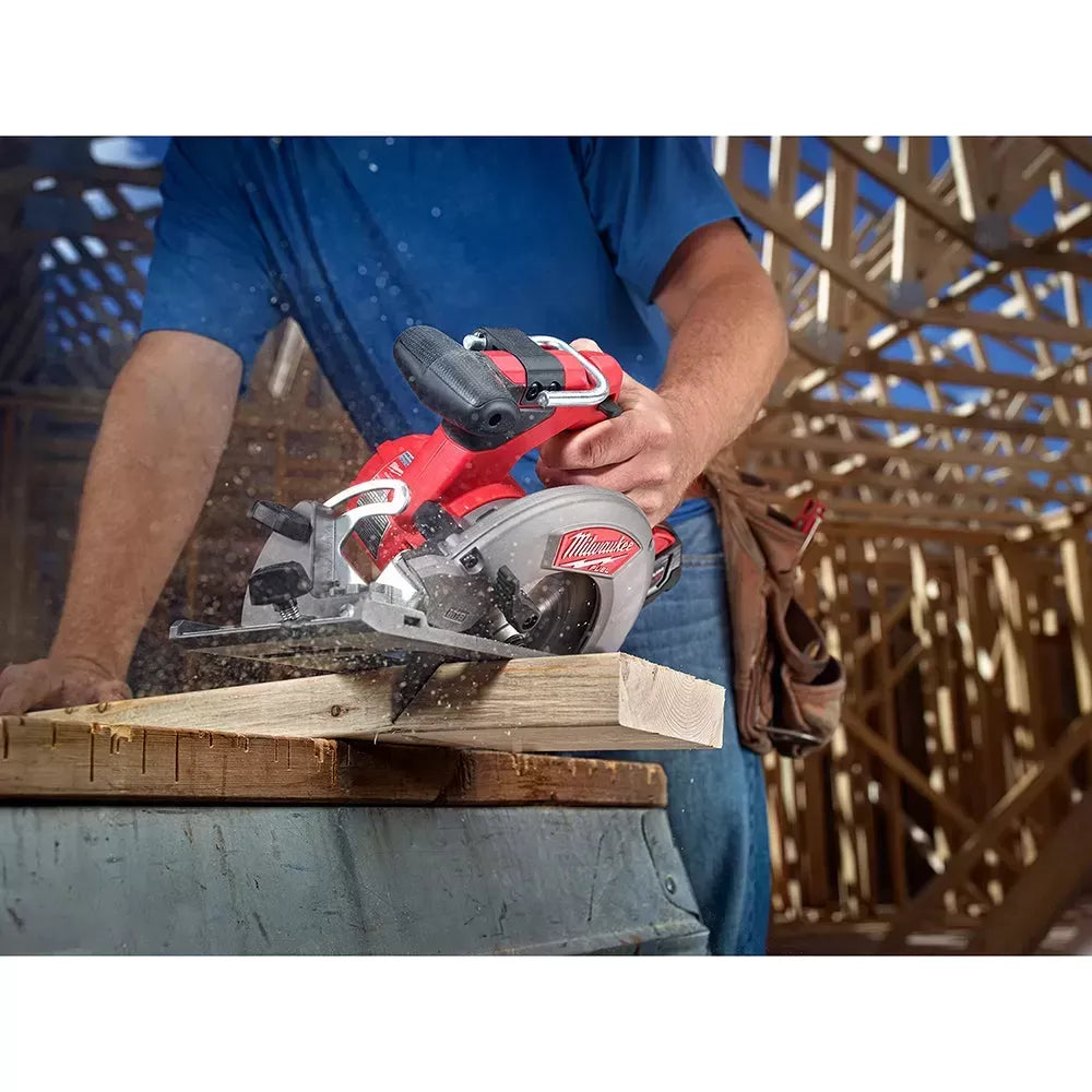 Milwaukee 2730-20 M18 FUEL 18V 6-1/2-Inch Circular Saw w/ Blade - Bare Tool