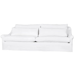 Bermuda Slipcovered Fabric Sofa