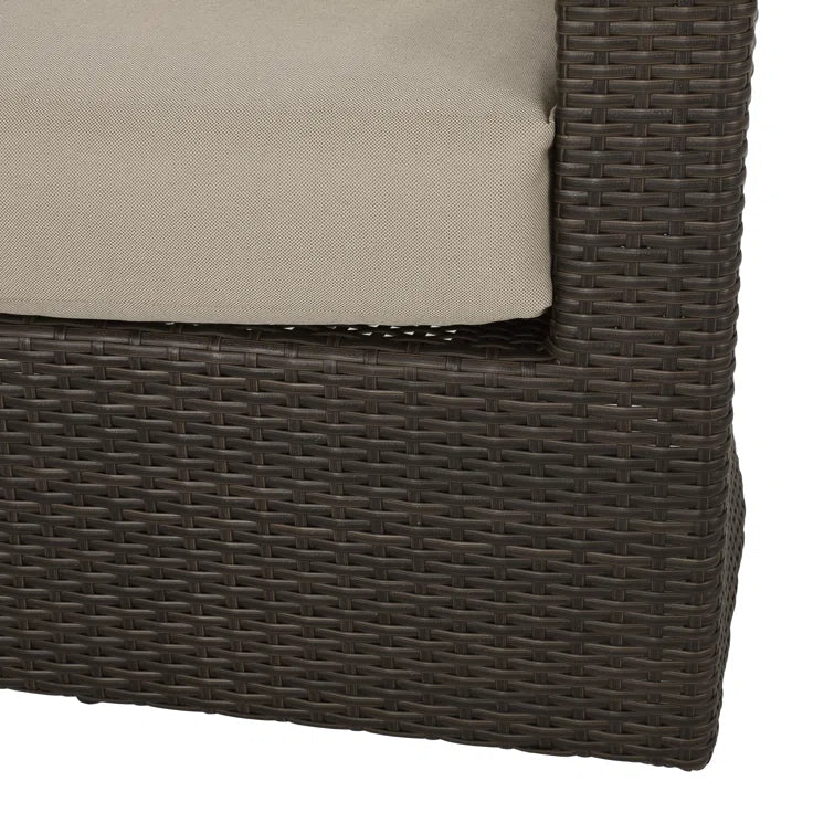 Dierdre Swivel Patio Chair with Cushions