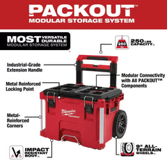 Milwaukee PACKOUT Heavy Duty Polymer Tool Box Combo Kit