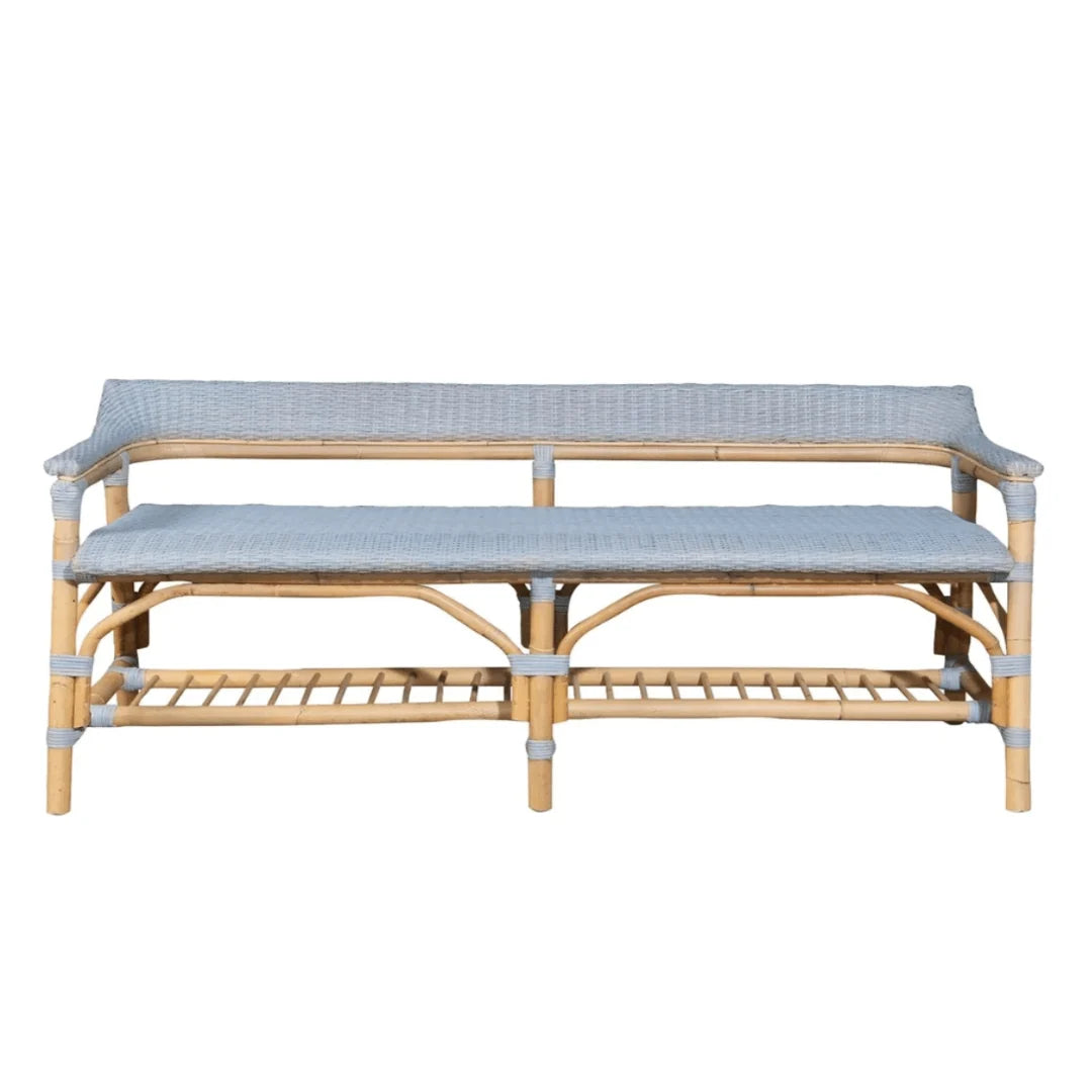 Lucco Natural Rattan Bench
