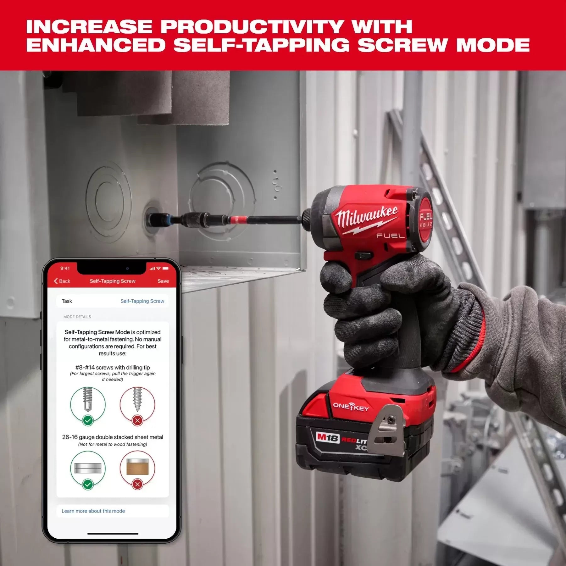 Milwaukee Pre-Sale 2957-20 M18 FUEL 18V 1/4" Hex Impact Driver w/ ONE-KEY - Bare Tool