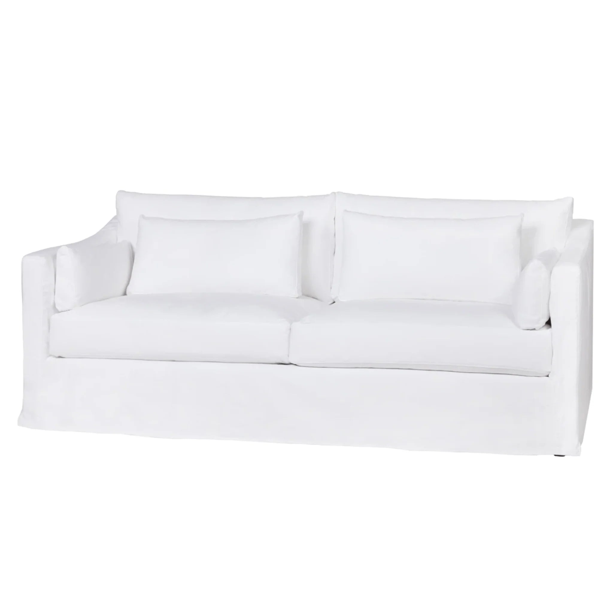 Maui Deluxe Slipcovered Fabric Sofa