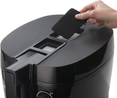 Cool-touch Deep Fryer Black