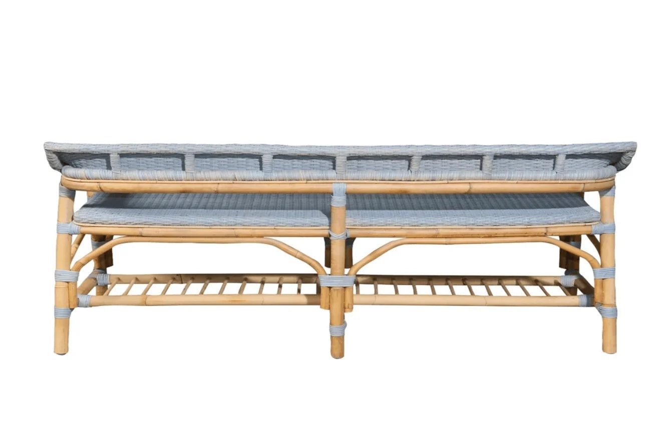 Lucco Natural Rattan Bench
