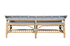 Lucco Natural Rattan Bench