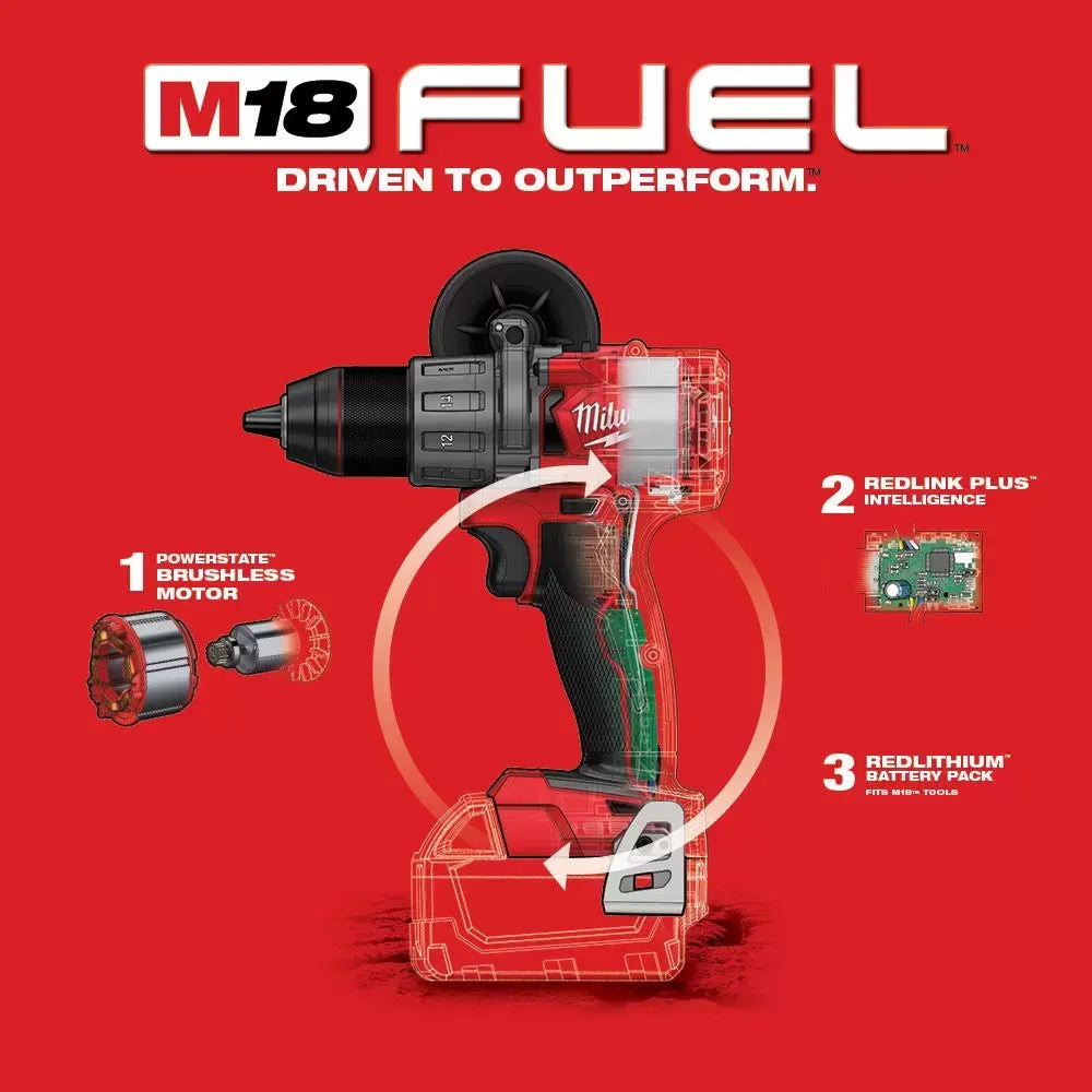 Milwaukee Pre-Sale Pre-Sale 2803-80 M18 FUEL 18V 1/2" Brushless Drill Driver - Bare Tool - Recon