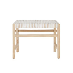 Bruny Island Full Grain Leather Bench