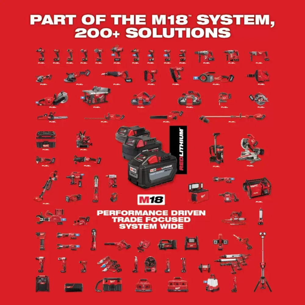 Milwaukee 2674-22P M18 18V Li-Ion Short Throw Press Tool Kit w/ PEX Crimp Jaws