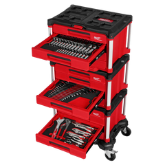 🔥2024 New Super Sale 366-pc Master Mechanics Hand Tool Set with PACKOUTTM Drawers and Dolly