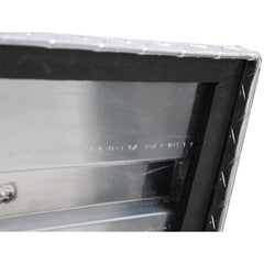 UWS Low Profile Aluminum Truck Tool Box with Stainless Steel Handles, Pickup Bed Storage Chest