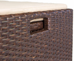 60 Gallon Outdoor Storage Bench - Waterproof Patio Deck Box with Side Handles