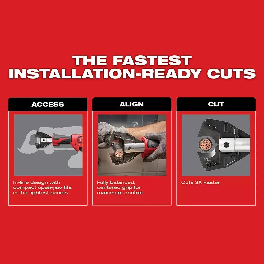 Milwaukee 2672-21 M18 18V Force Logic Cable Cutter Kit