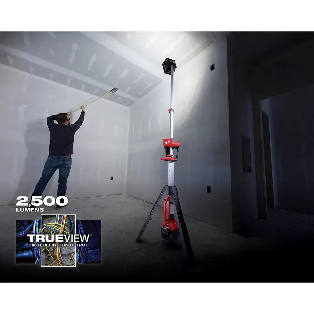 Milwaukee 2131-80 M18 18V ROCKET Dual Power Tower Light - Bare Tool,Recon