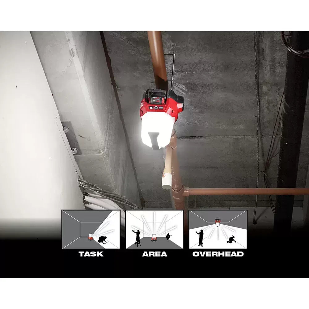 Milwaukee 2144-20 M18 18V Compact Li-Ion LED Site Light w/ Flood Mode -Bare Tool